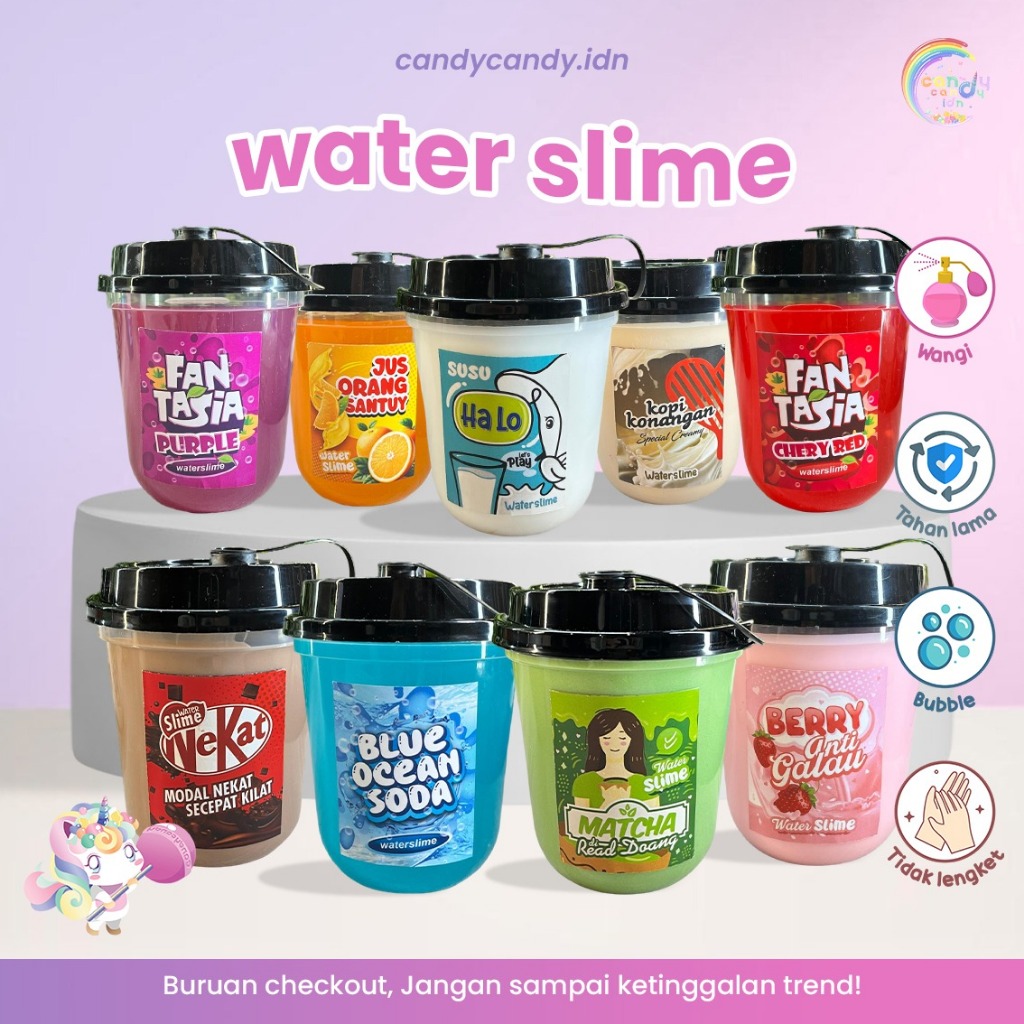 Water Slime Drink Series Cup 380Ml