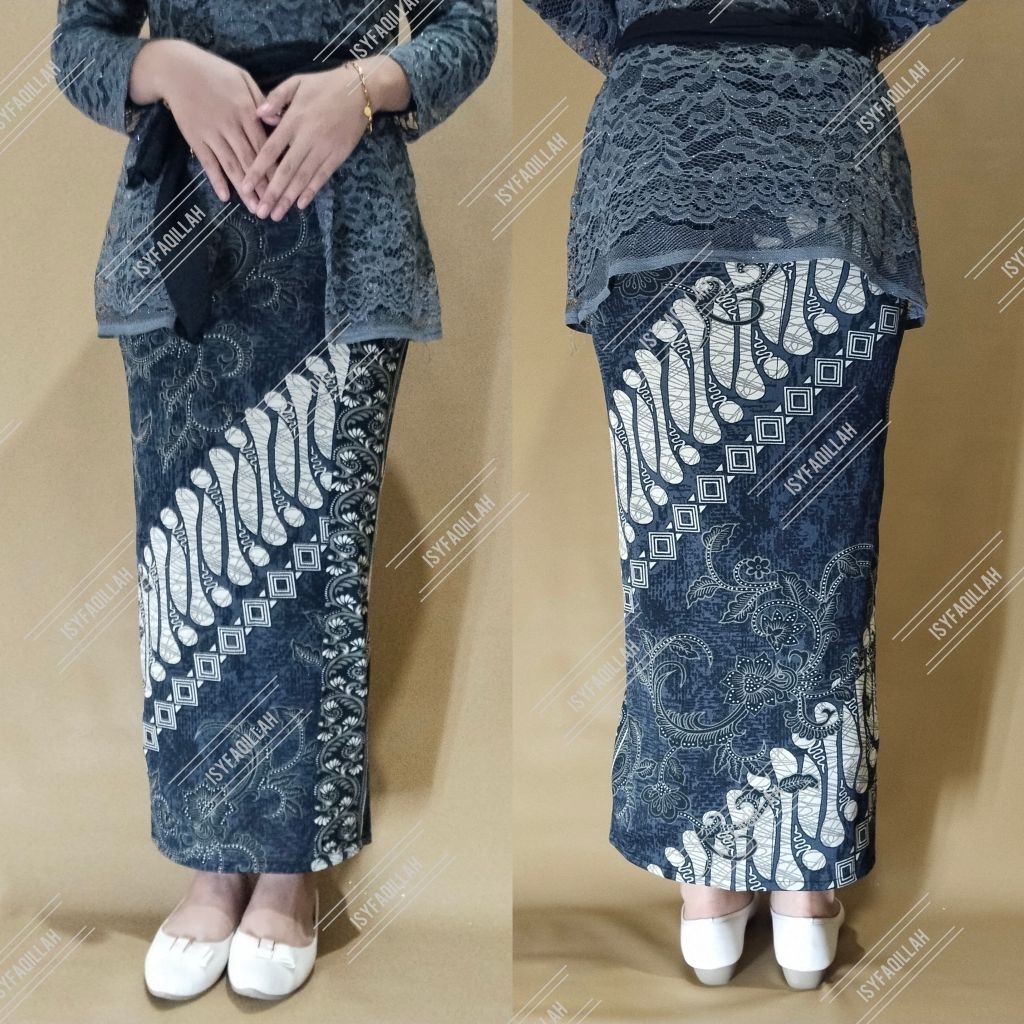 Kamen Bali Knit Moscref Premium | Rok Batik Bali Instan Nyaman & Melar
