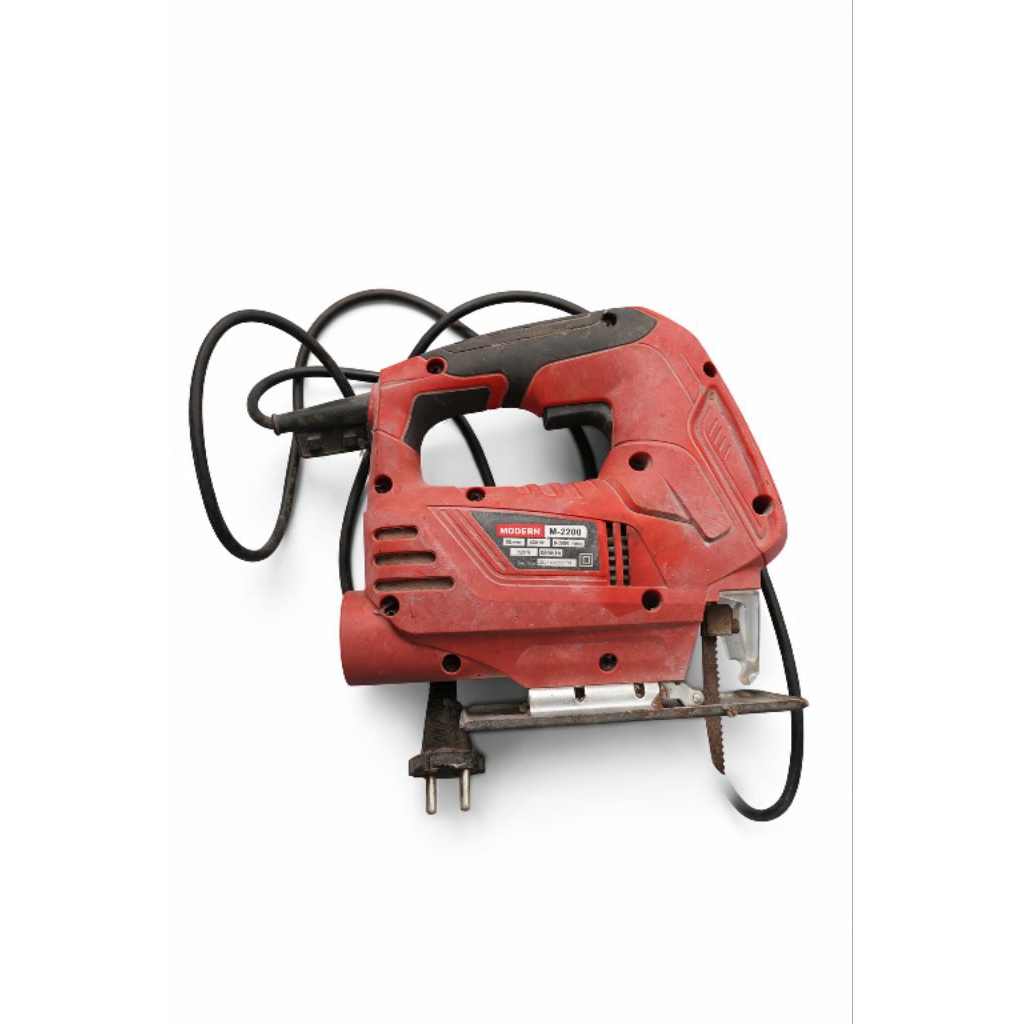( BEKAS ) Mesin Jigsaw Modern M-2200 | Gergaji Triplek Kayu Besi | 450W