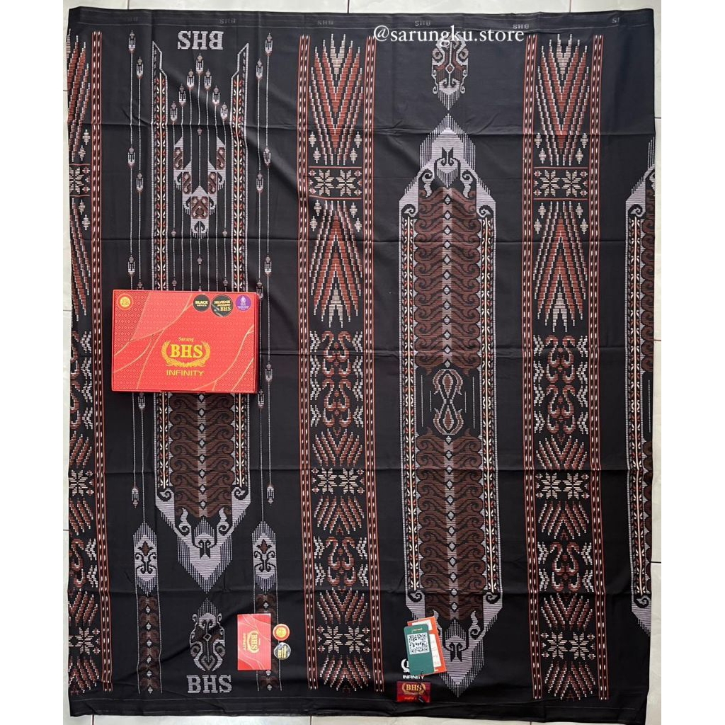 sarung BHS infiniti gold motif terbaru