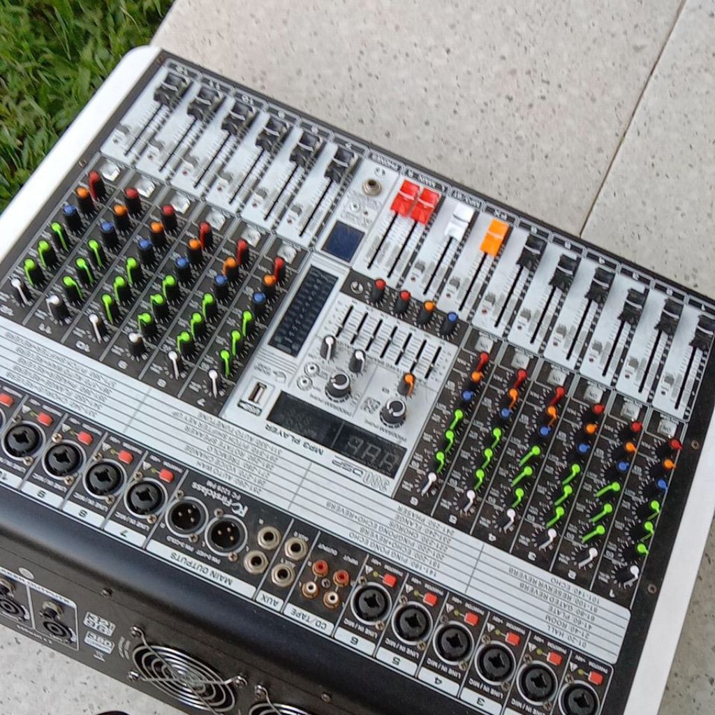 POWER MIXER 12 CHANNEL 'FIRST CLASS' (second/bekas)