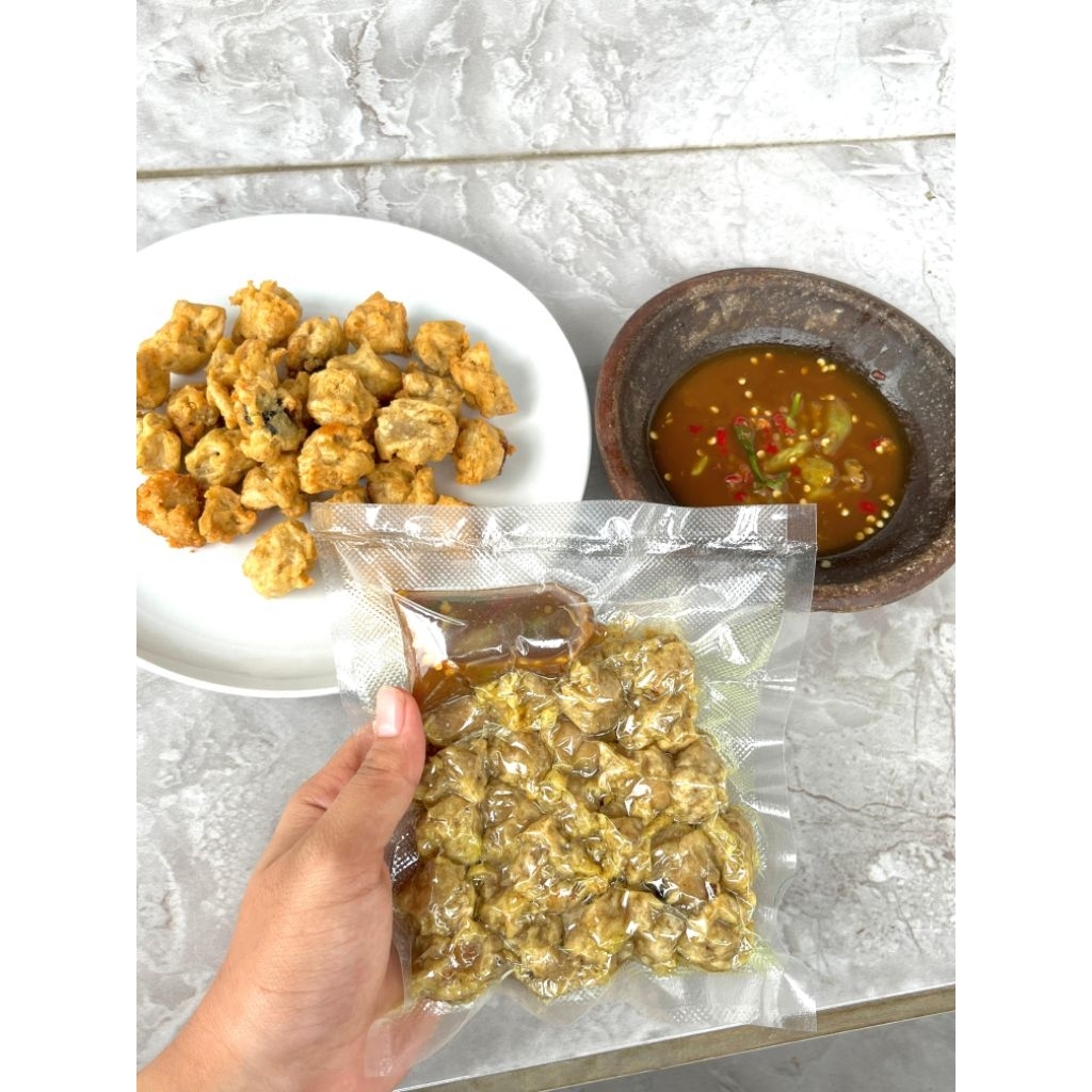 Pentol Petis Sarang Frozen Pentol Ikan Isi 25 Petis