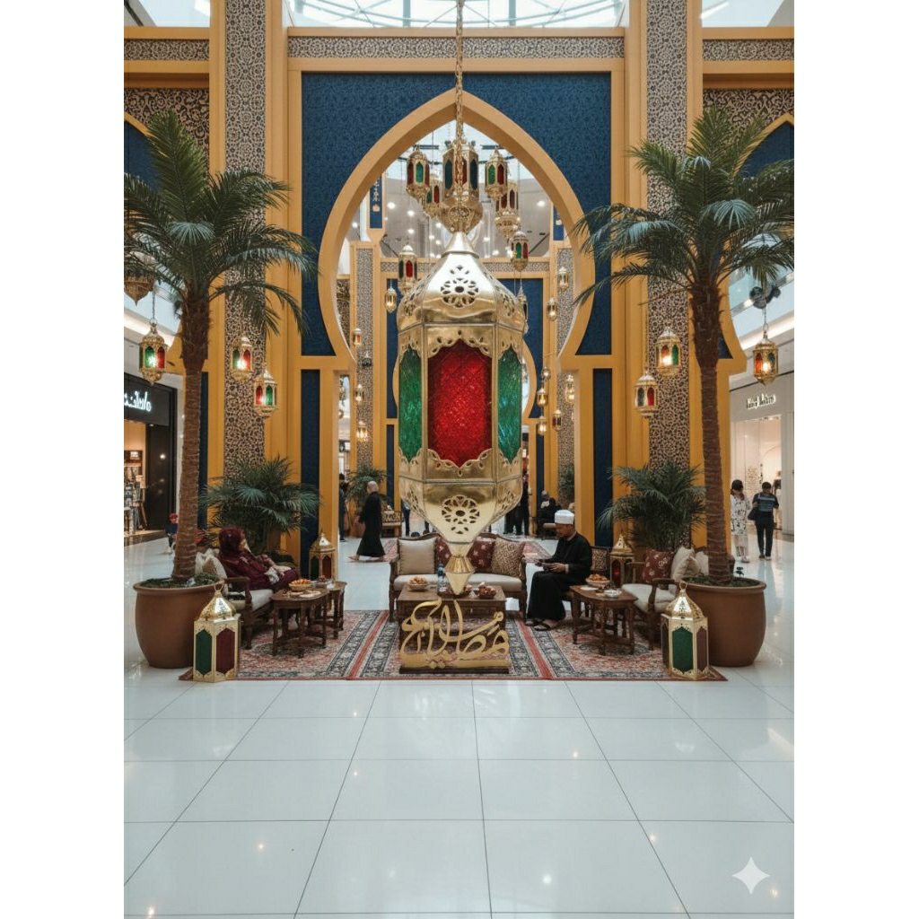 lampu dekorasi ramadhan lampu hias gantung asli kuningan