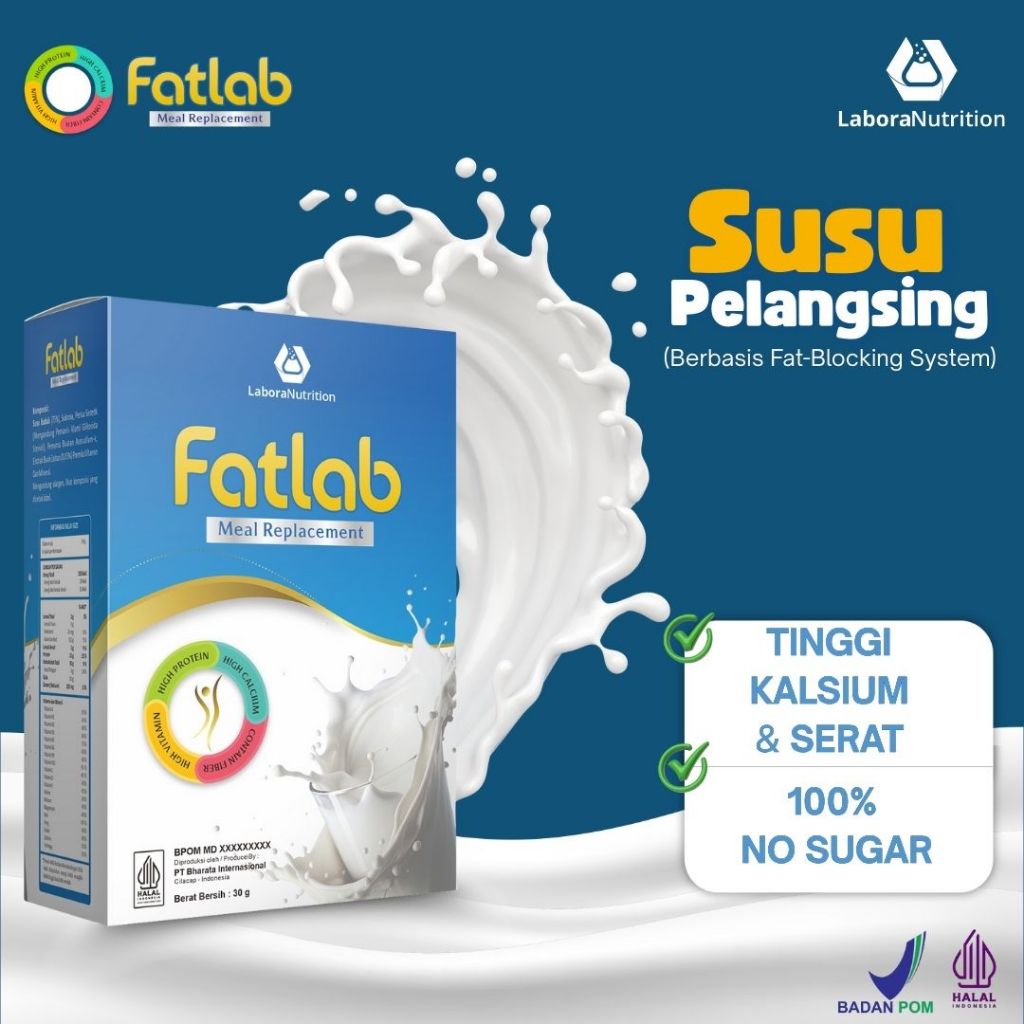 Susu Diet Tinggi Protein - 100% Tanpa Gula Cocok Untuk Diet