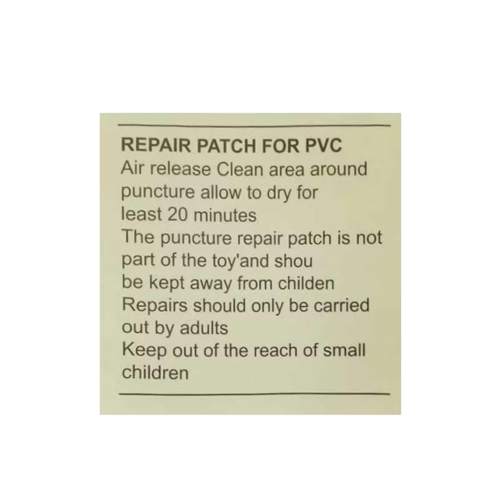 PVC Lem penambal tenda/Repair patch pvc/Lem Tambal Pelampung