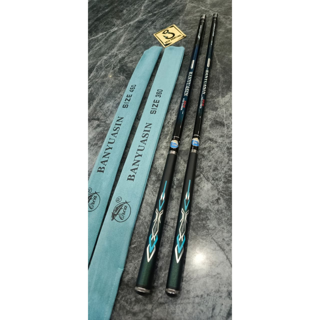 Joran Tegek ORCA BANYUASIN 360 450 - Ringan dan kuat - Carbon Material