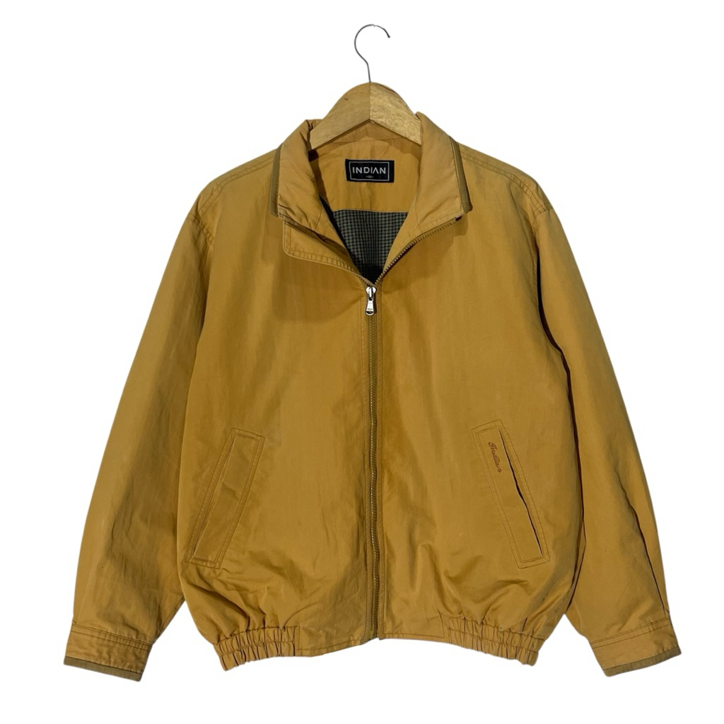 Work Jacket Indian Canvas Boxy Brown Original