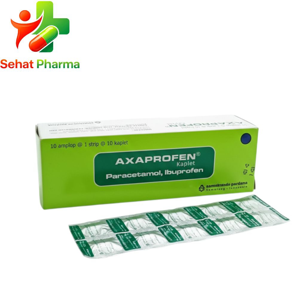 Axaprofen Kaplet Paracetamol ibuprofen