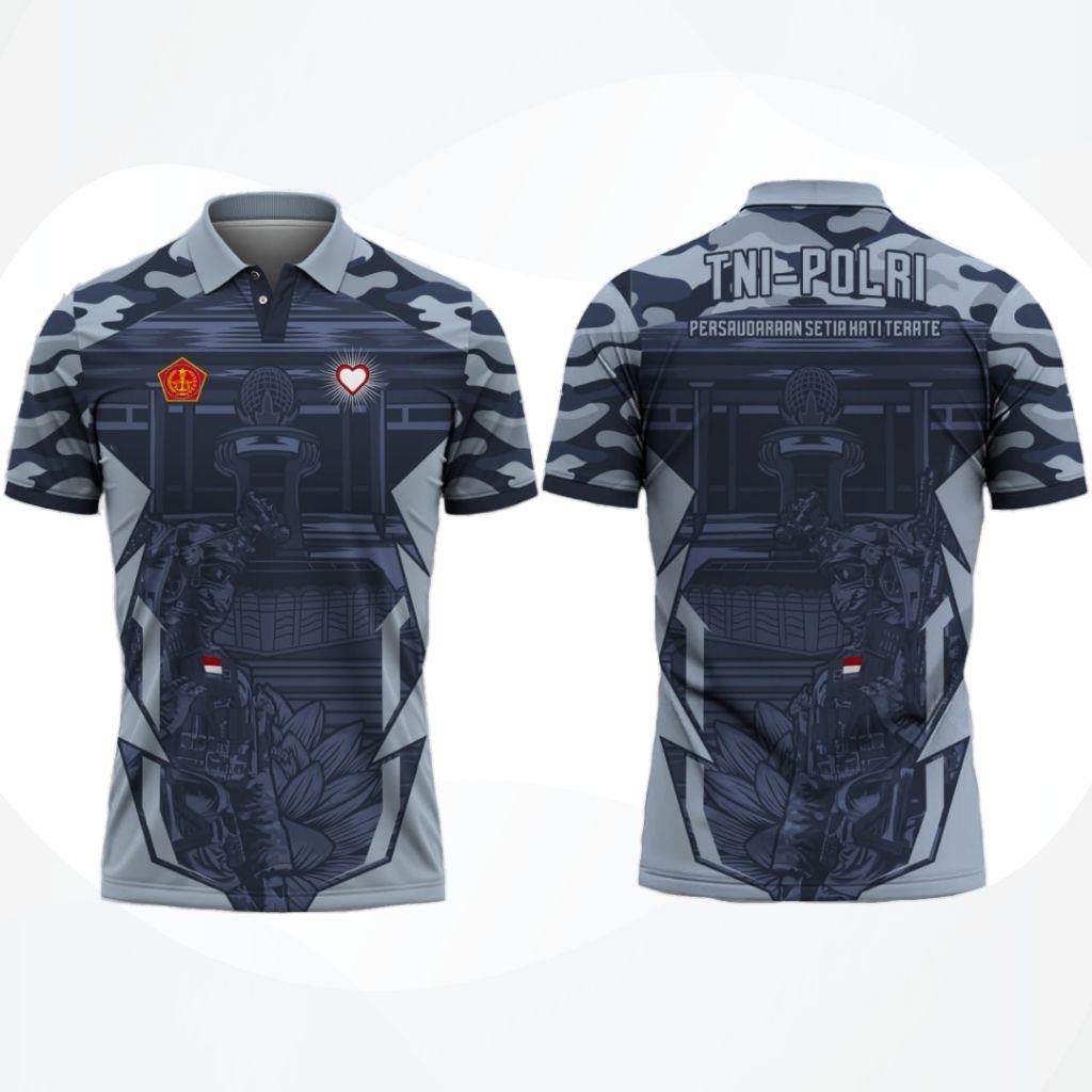 (Kode A) Jersey PSHT TNI POLRI