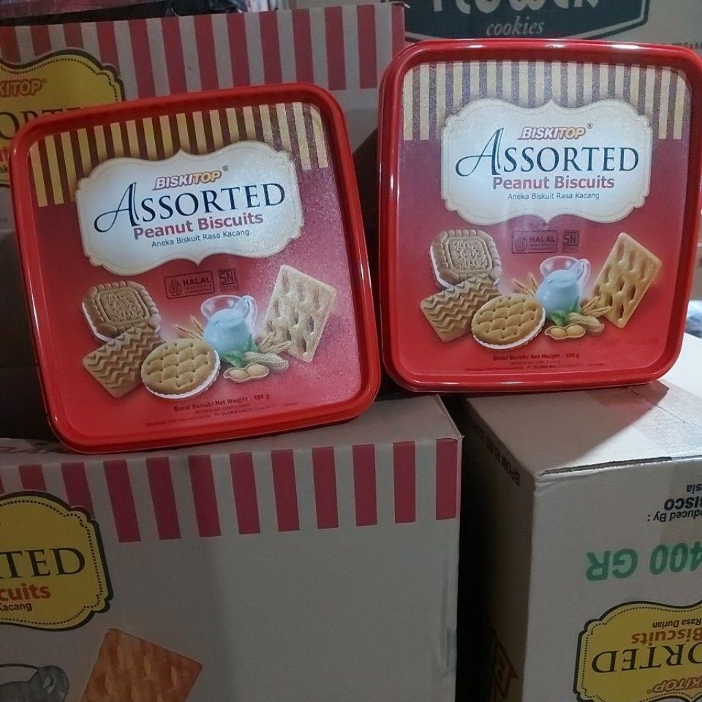biskitop assorted 400gr 1 dus isi 6