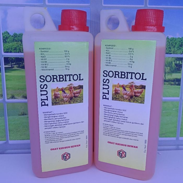 SORBITOL PLUS 1 Liter Multivitamin  Ayam DOC