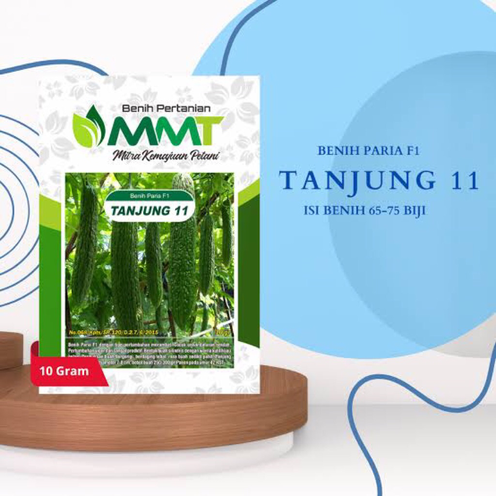 benih pare tanjung 11 10gr isi 65-75biji