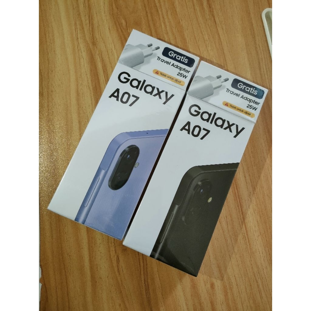 Samsung galaxy A07 RAM 6/128 New masih segel