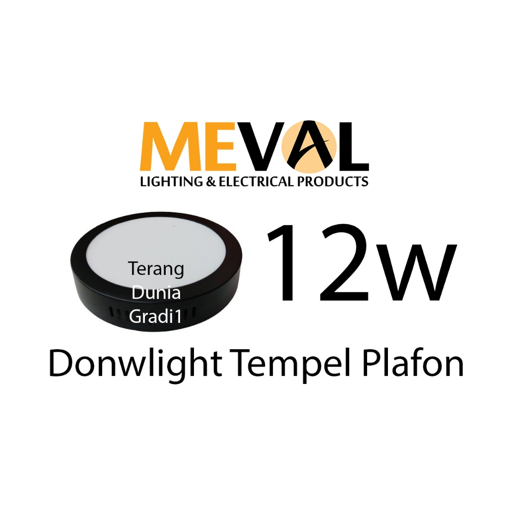 Downlight Outbow Hitam 12w Downlight Hitam 12w Downlight Meval 12w Hitam Outbow Downlight Industrial