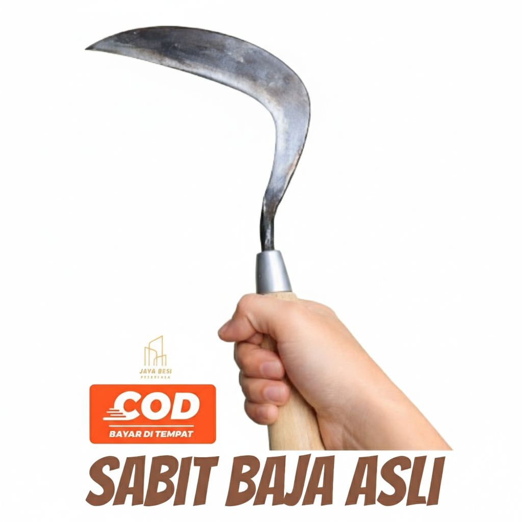 Sabit Arit Rumput,Baja Asli Super Tajam Multifungsi