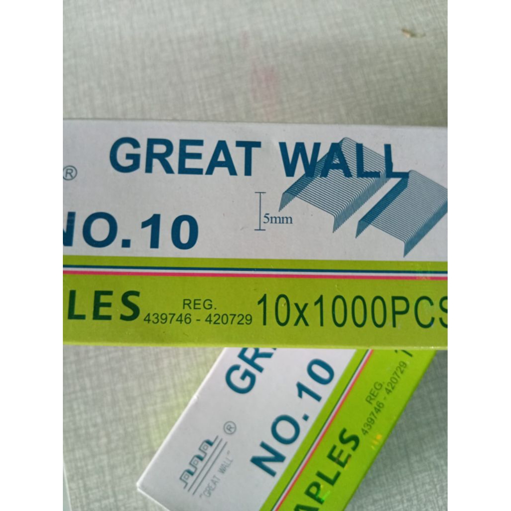 isi stapler greatwall kecil/isi stapler besar
