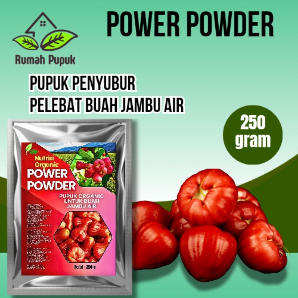 PUPUK ORGANIK PERANGSANG + PELEBAT BUAH JAMBU AIR