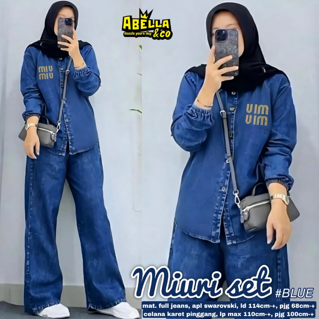 Pakaian Wanita HQ MIURI SET From AbELLA FASHION STORE