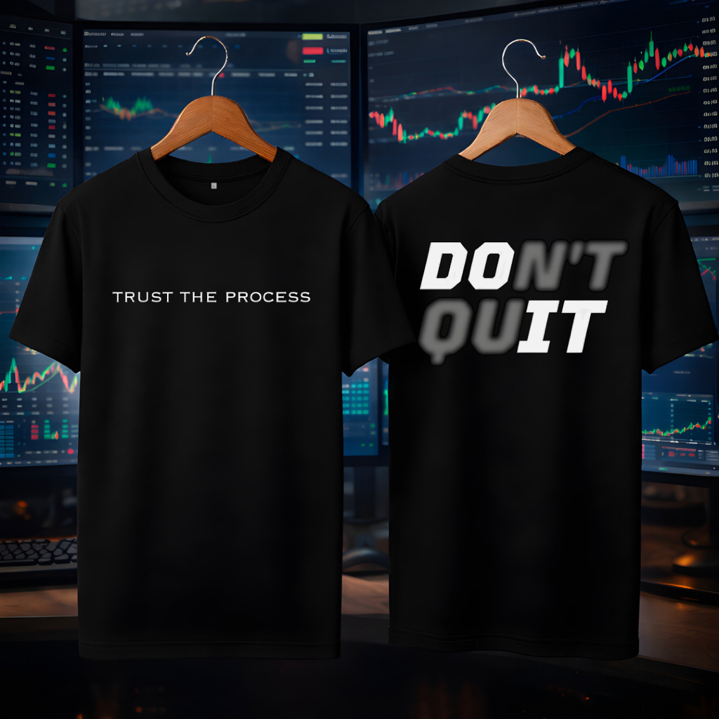 Kaos Trader Saham & Kripto Pria Wanita – Baju Trading Chart Crypto Bitcoin Saham