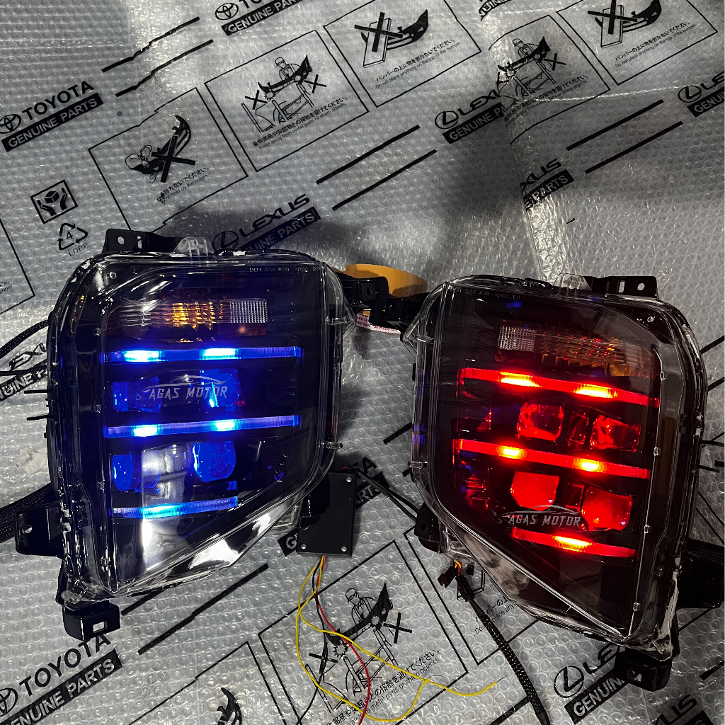 Lampu Bemper Pajero Foglamp Pajero Sport 2021 2022 2023 2024 2025 2026 custom biled matrix slimframe