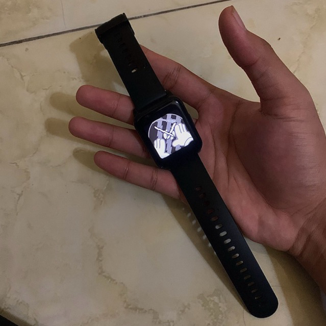 Jam Smart Watch Realme 2 second original like new
