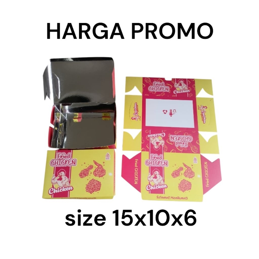 DUS FRIED CHICKEN / BOX FRIED CHICKEN / AYAM GEPREK / DUS KFC