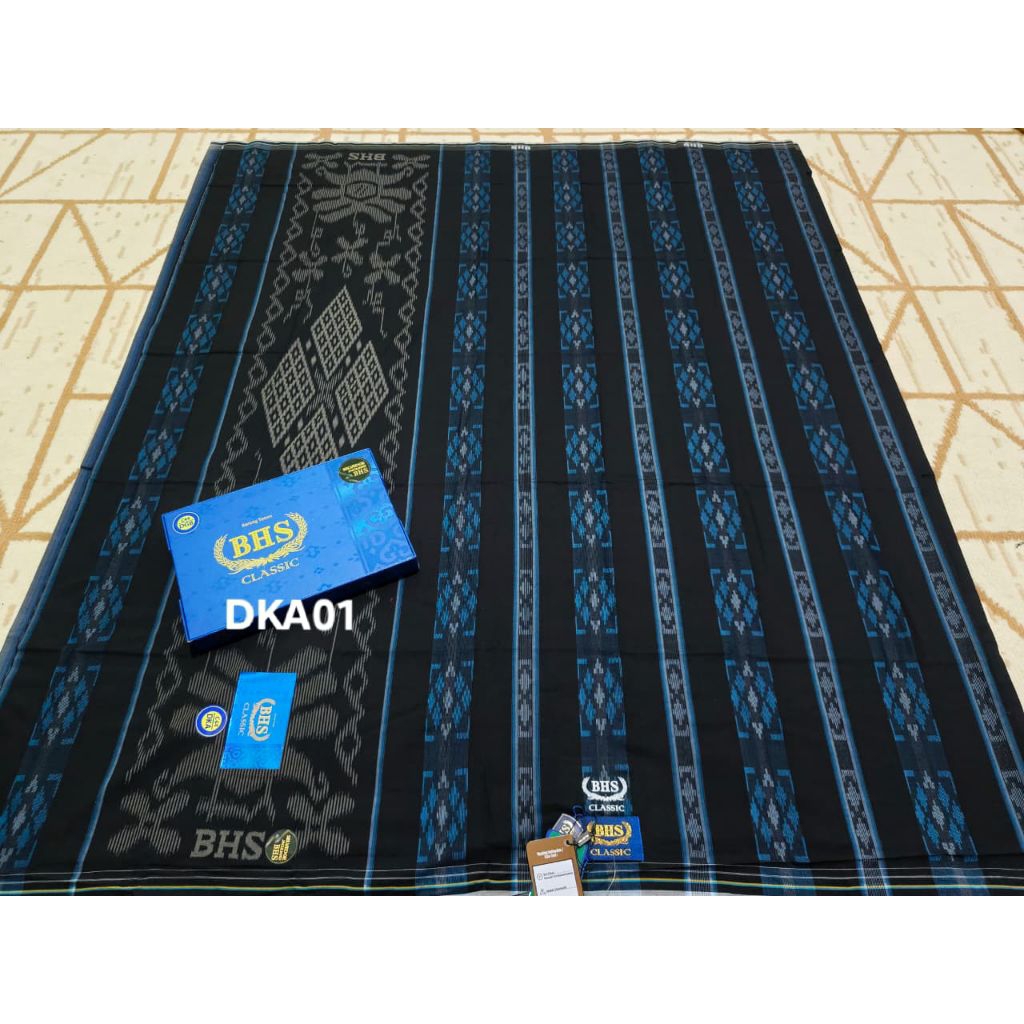 Sarung BHS Classic Kawung Dobby Mix Gold
