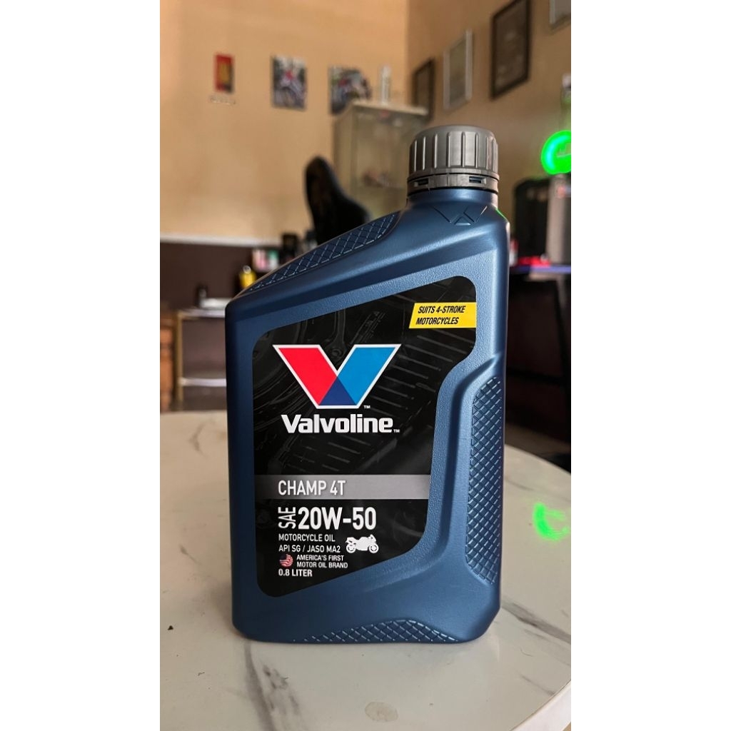 Valvoline Champ 4T 20W 50 Premium Oli 0,8L Original