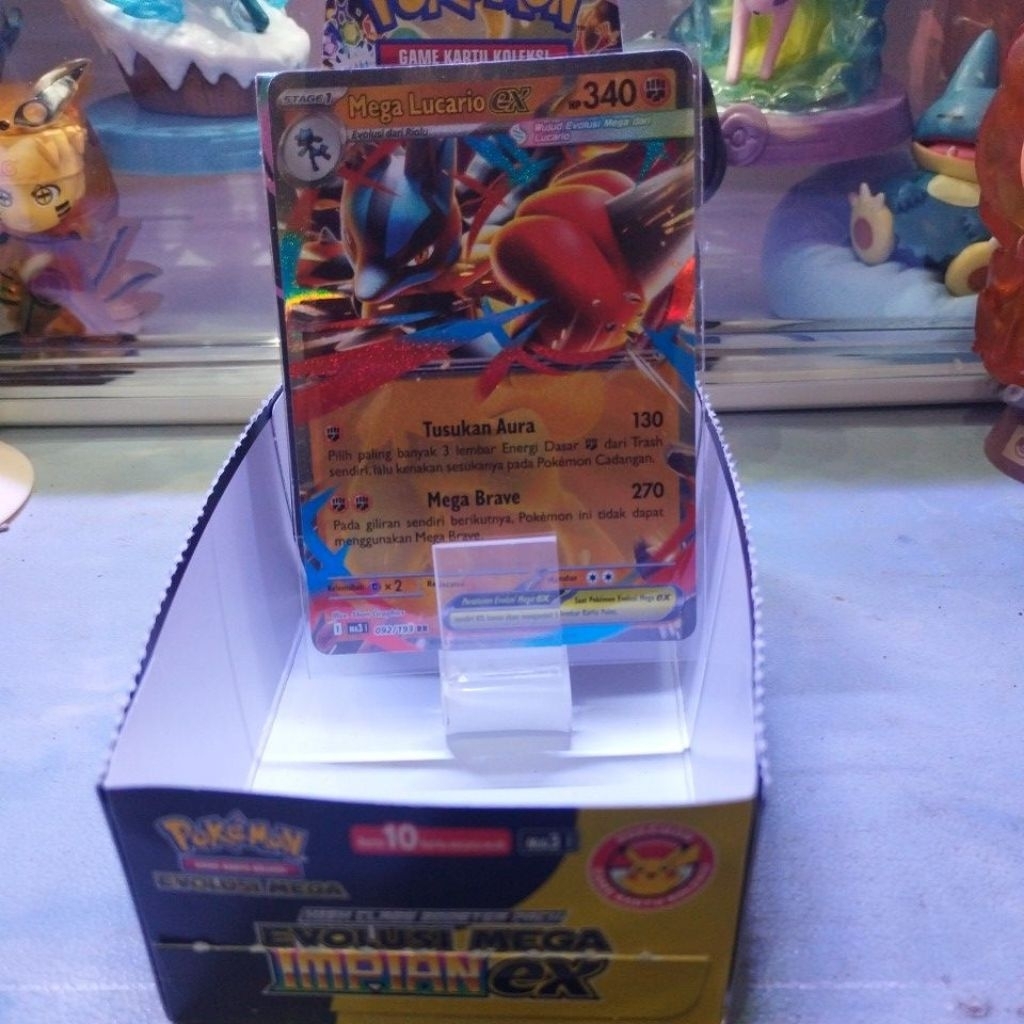 MEGA LUCARIO EX RR MEGA IMPIAN