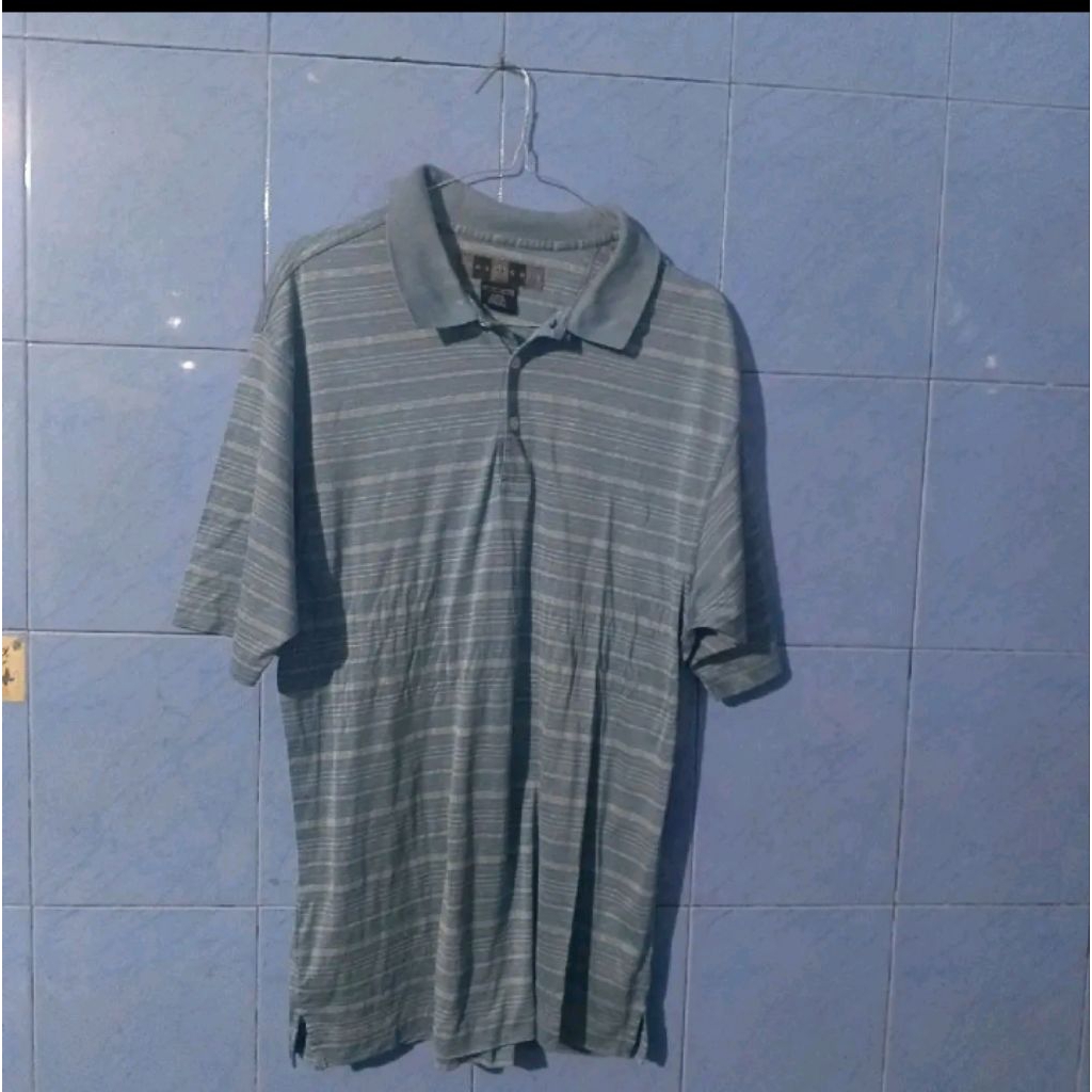 Nike golf corak salur biru