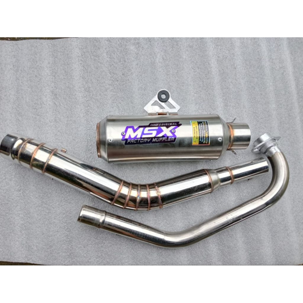 knalpot original msx gp1 dos satria fu vixion cbr gsx dpj sonic verza gsx byson Jupiter mx king scor