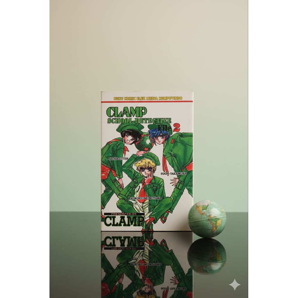 KOMIK CLAMP SCHOOL DETECTIVE 2 BARU SEGEL