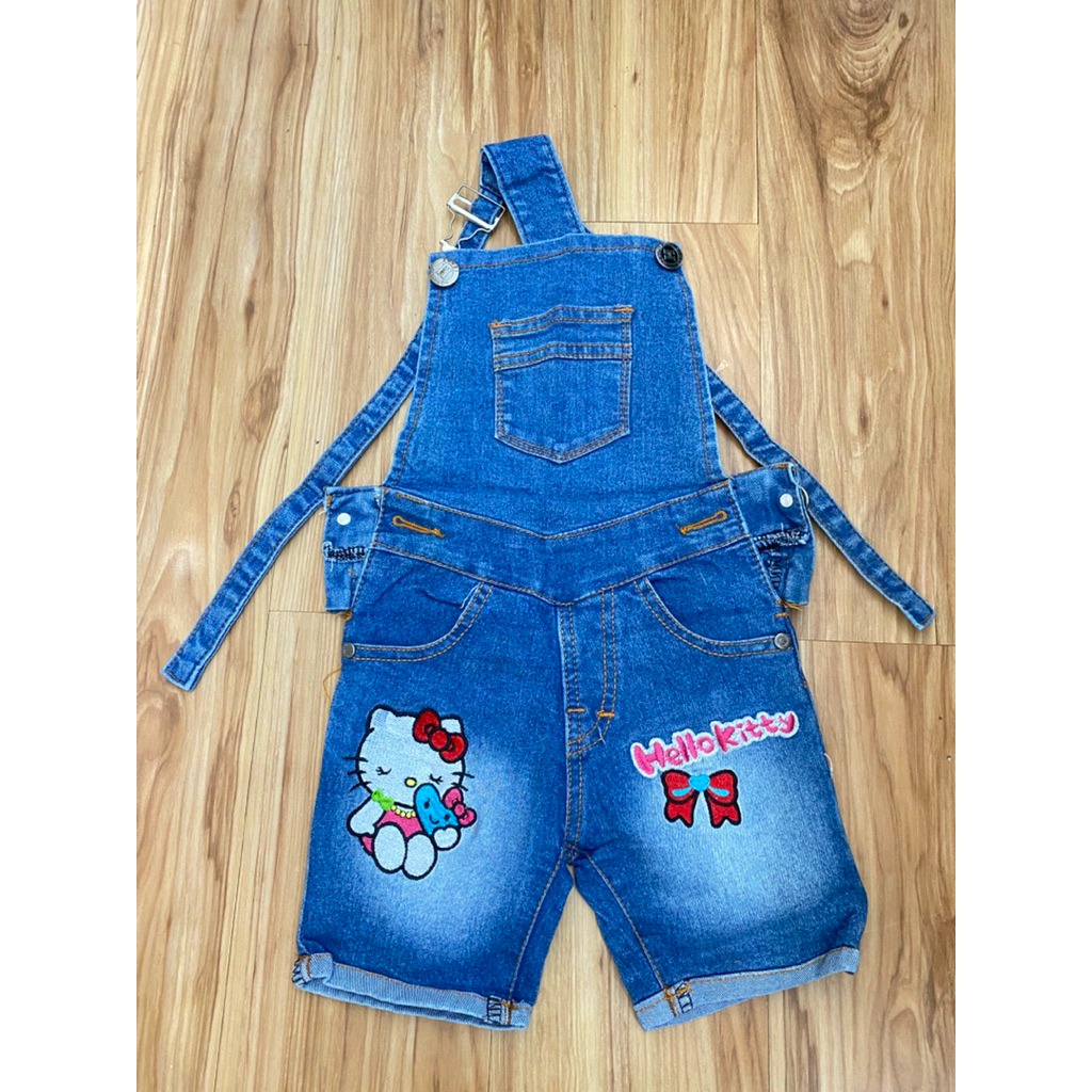Overall Denim Celana Panjang Anak Laki-Laki dan Perempuan