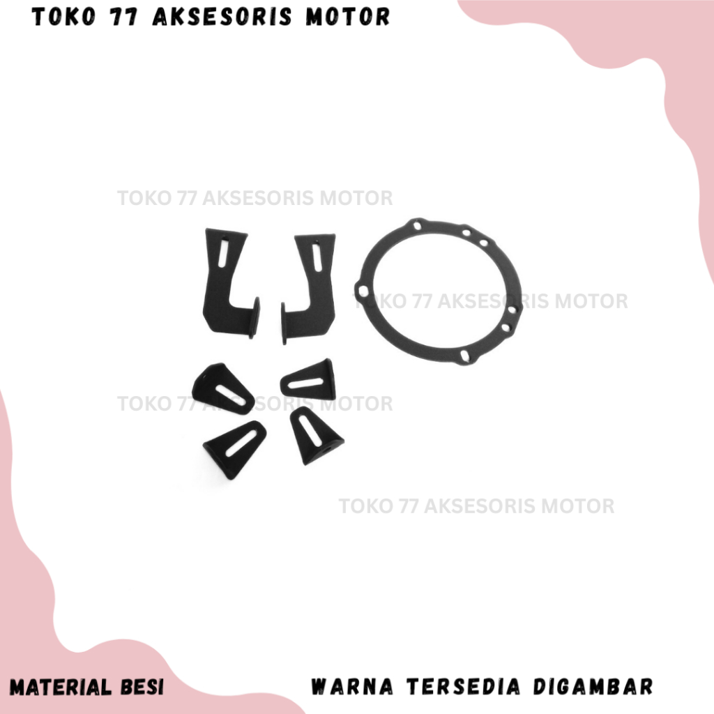 BRACKET LAMPU FOGLAMP TOYOTA AVANZA CALYA AGYA ALL NEW RUSH BRAKET FOGLAMP MOBIL LAMPU BILED PROJIE