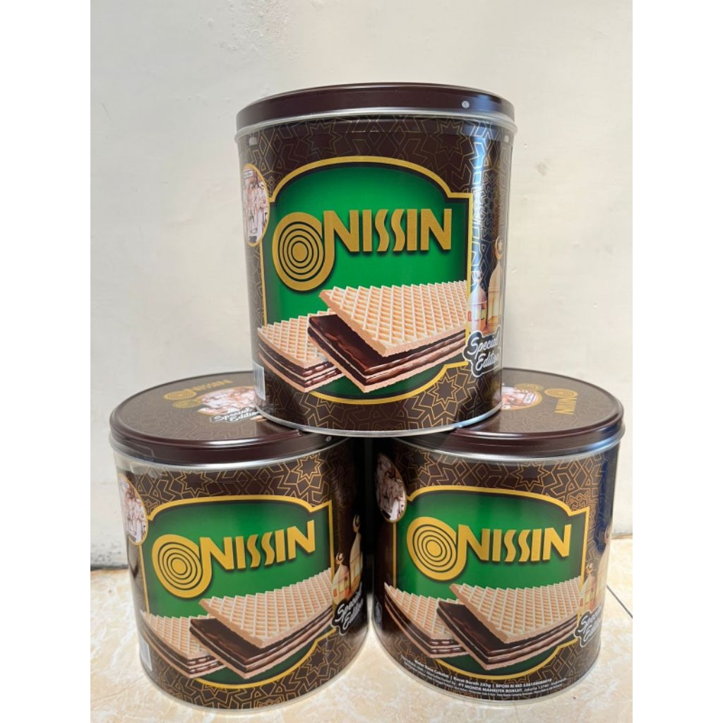 Nissin Wafer Coklat Kaleng