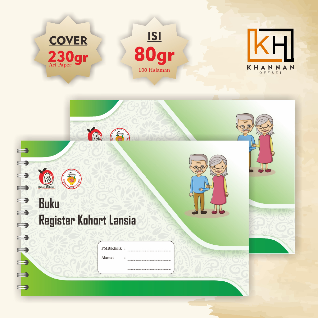 Buku Register Kohort Lansia F4
