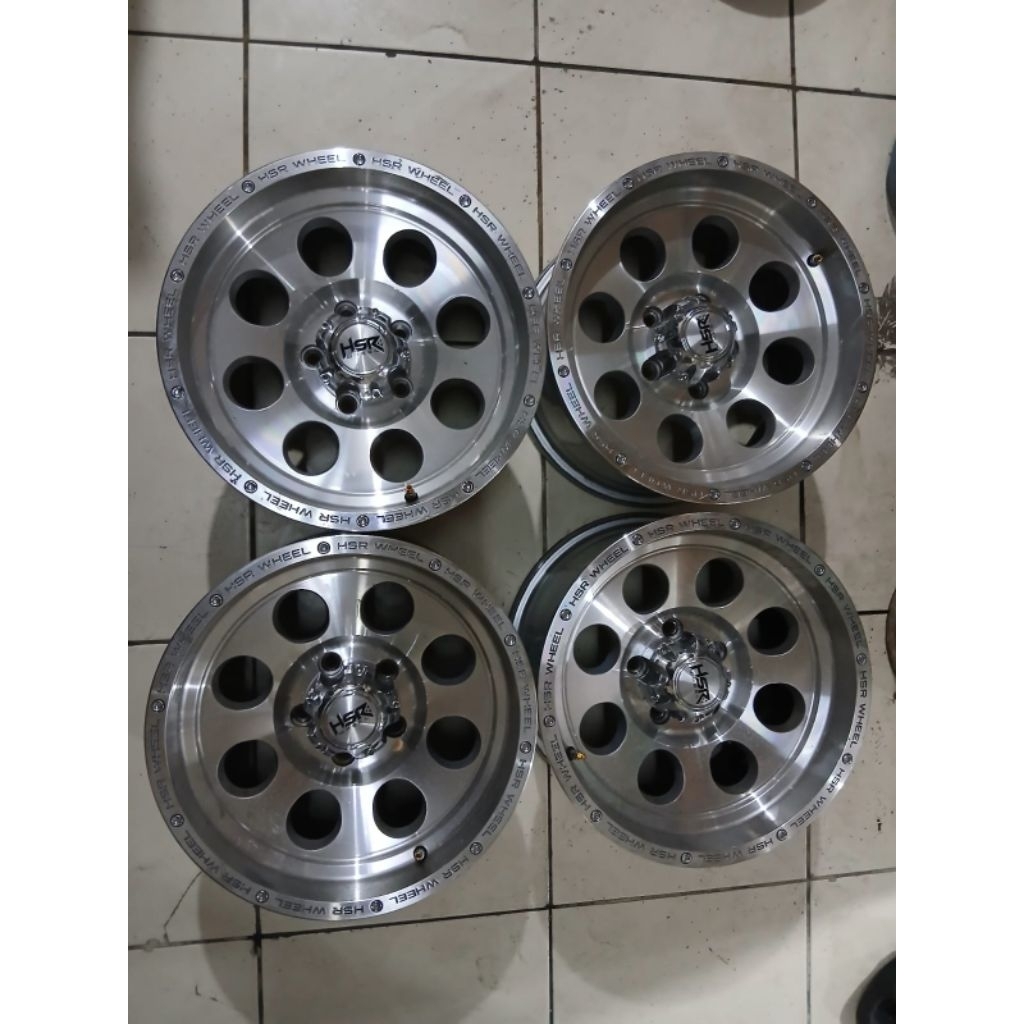 Velg Mobil Second DUFFY HSR Ring 15 Pcd 5x114,3 Et0 Rush Xtrail Terios Crv