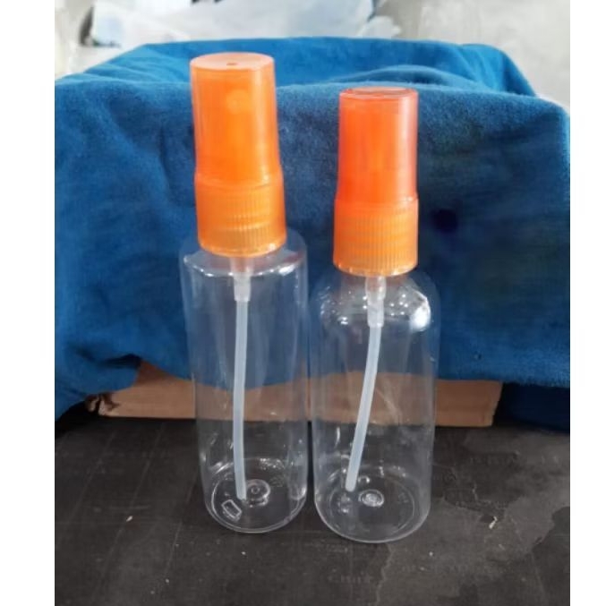 Botol Spray 50ml Botol 50ml PET Botol Plastik Kosong 50ml Tutup Spray Plastik Orange