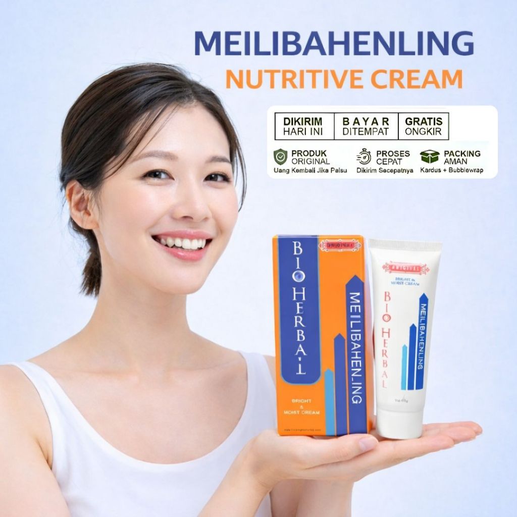 60 Gram Bio Herbal Meilibahenling Salep Penghilang Bekas Luka Flek Hitam / Penghilang Bekas Luka Kor
