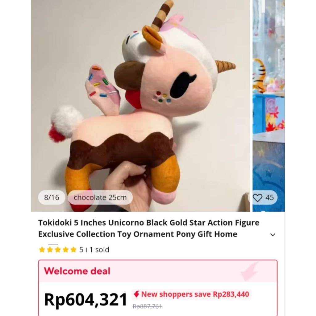 SOLD TERTOKIDOKI doll SANRIO Boneka Tokidoki Original Tokidoki Unicorn Tokidoki Mermaid PL Mainan Ed