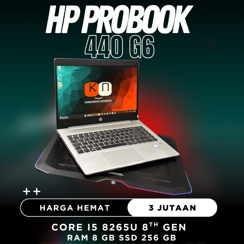 HP Probook 440 G6 i5 8265U Ram 16/1TB Layar 14inch