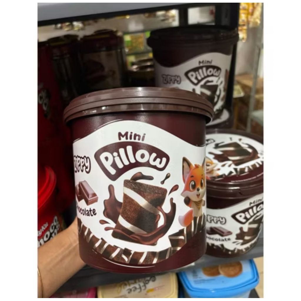 Zippy mini wafer pillow chocolate 250gr