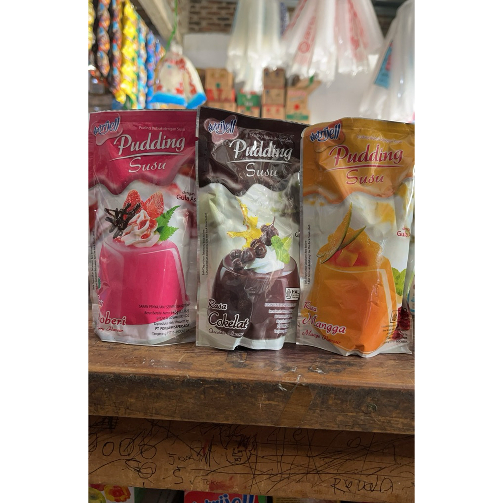 Puding Susu Nutrijel