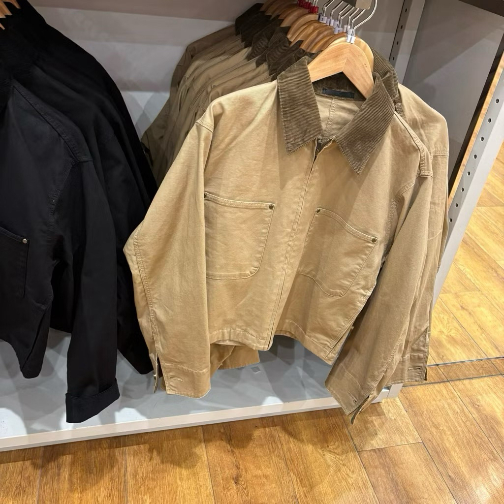 Zip Up Short Jacket Uniqlo