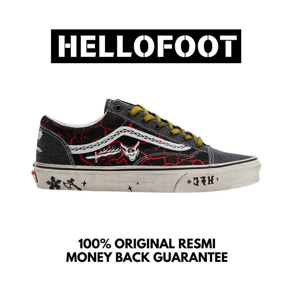Sepatu Vans Style 36 Strangerthings Hellfire Club  [100% Resmi Store]