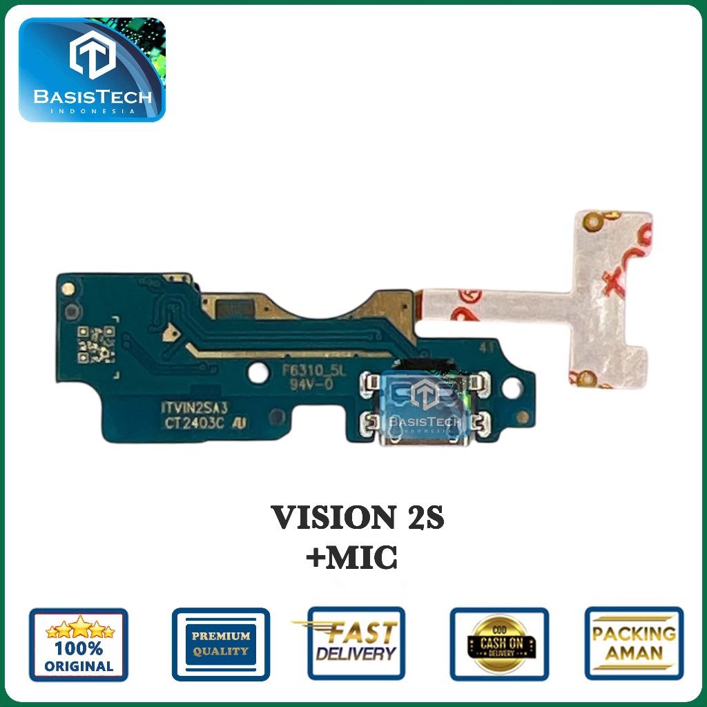 FLEXIBLE KONEKTOR CAS CHARGER FOR ITEL VISION 2S ORIGINAL QUALITY