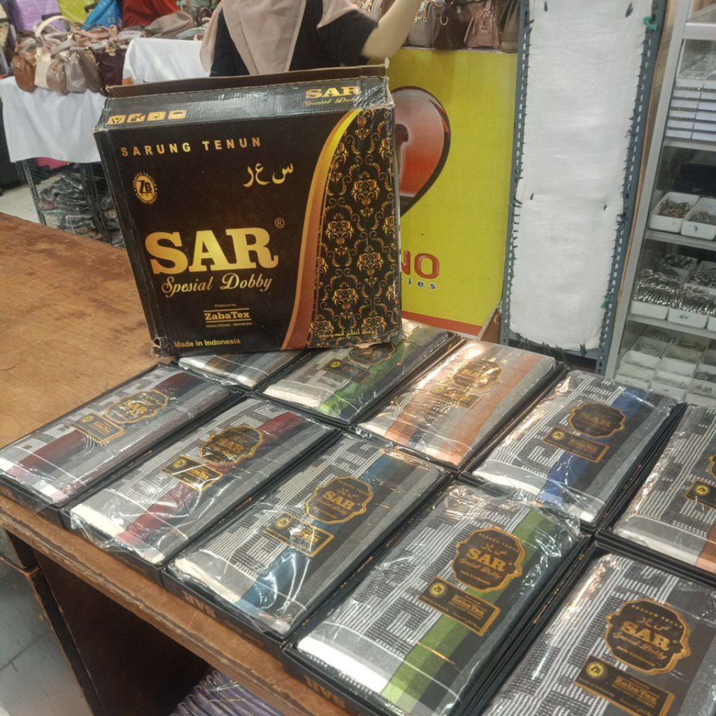 Sar Sarung Tenun Dobby ( Grosir 10pc )