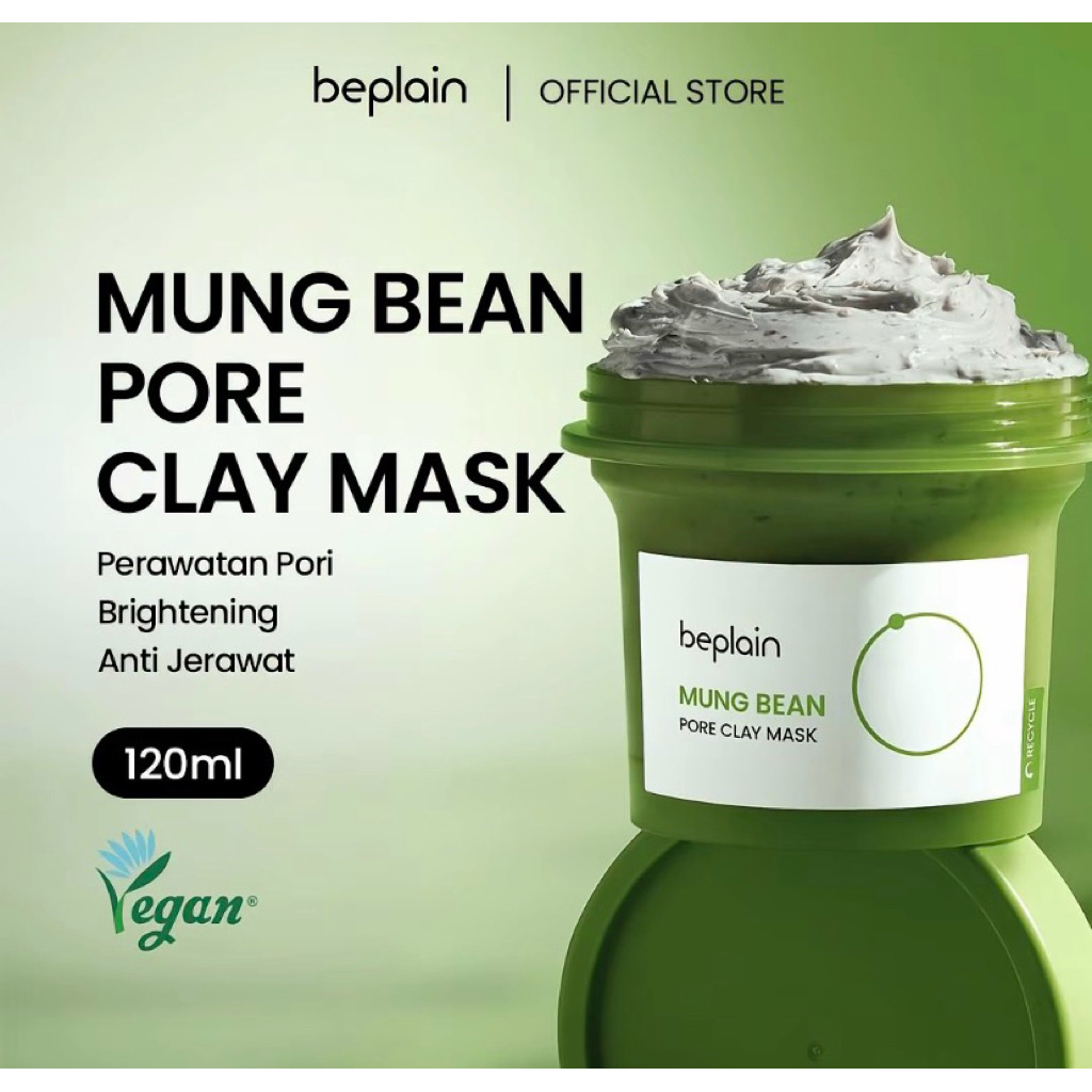 beplain mung bean anti jerawat