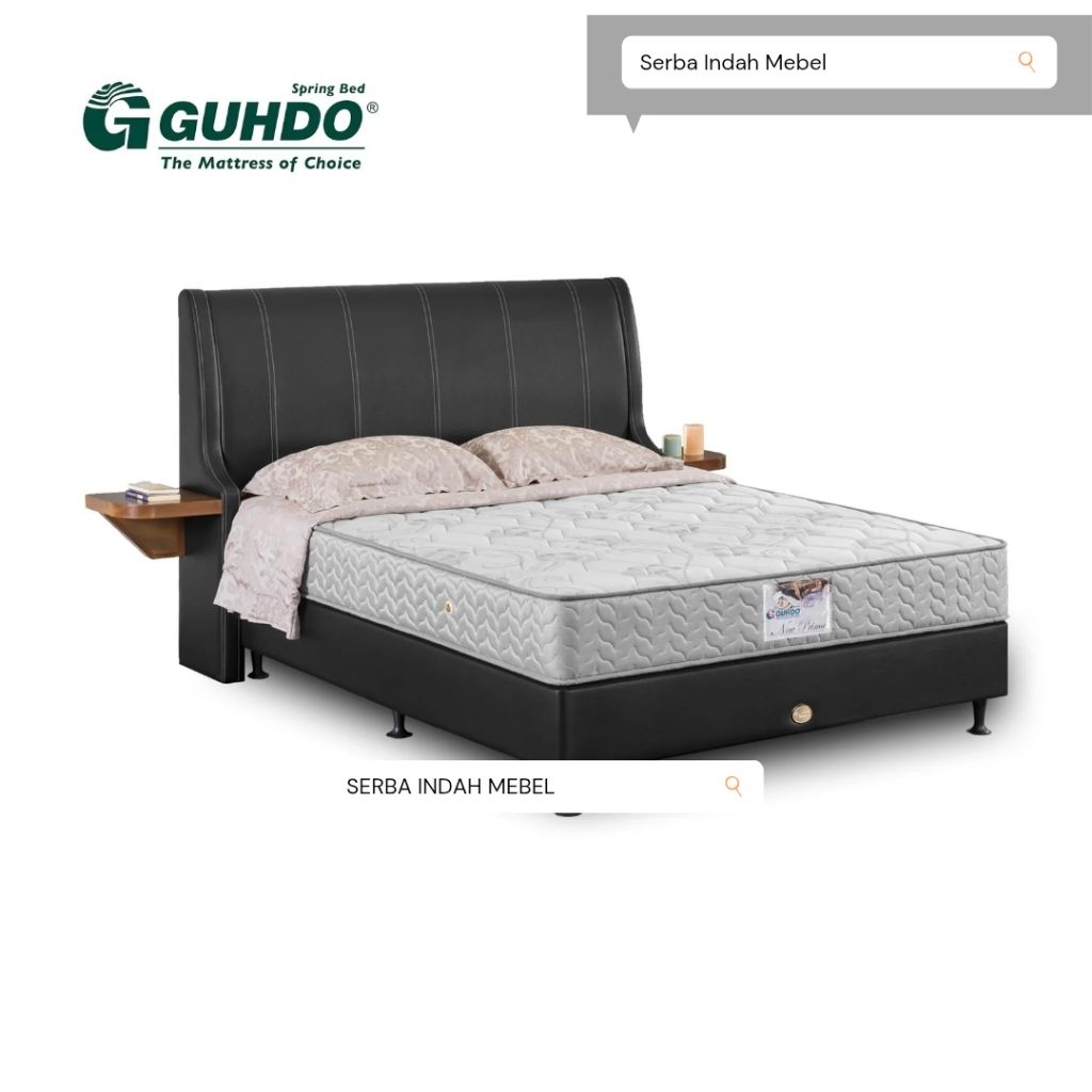 KASUR SPRING BED GUHDO NEW PRIMA 90cm 120cm 160cm 180cm 90x200 120x200 160x200 180x200 queen king tw