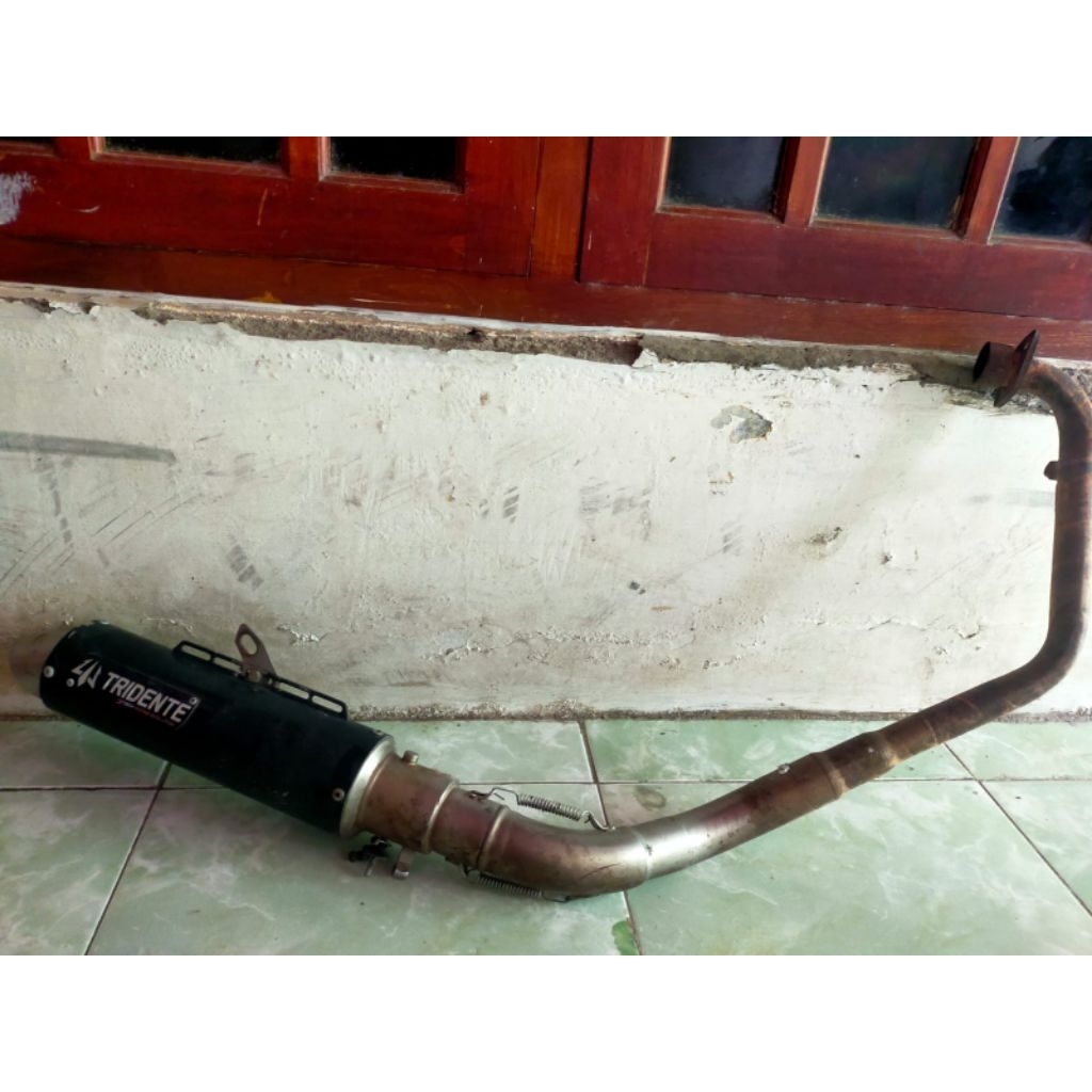 Knalpot tridente 3 suara full system